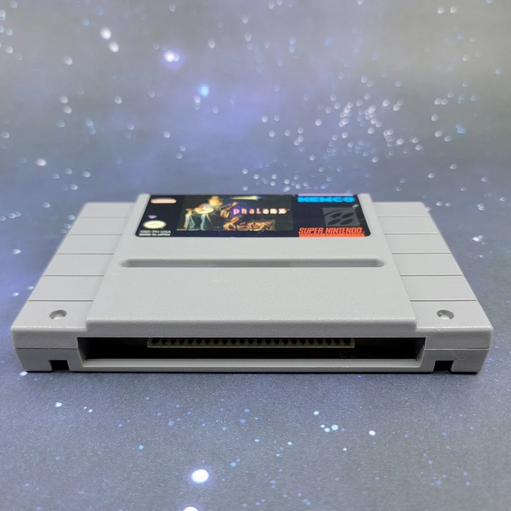 Phalanx Nintendo SNES Super Nintendo Game Cartridge SNS-PH-USA Kemco Shooter